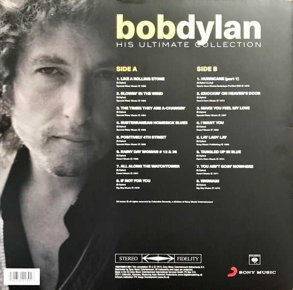Bob Dylan : His Ultimate Collection (LP, Comp)