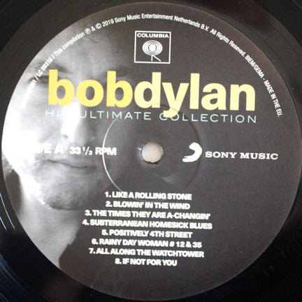 Bob Dylan : His Ultimate Collection (LP, Comp)