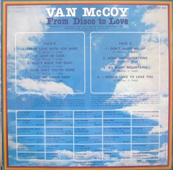 Van McCoy : From Disco To Love (LP, Album, Ltd, RE, Gre)