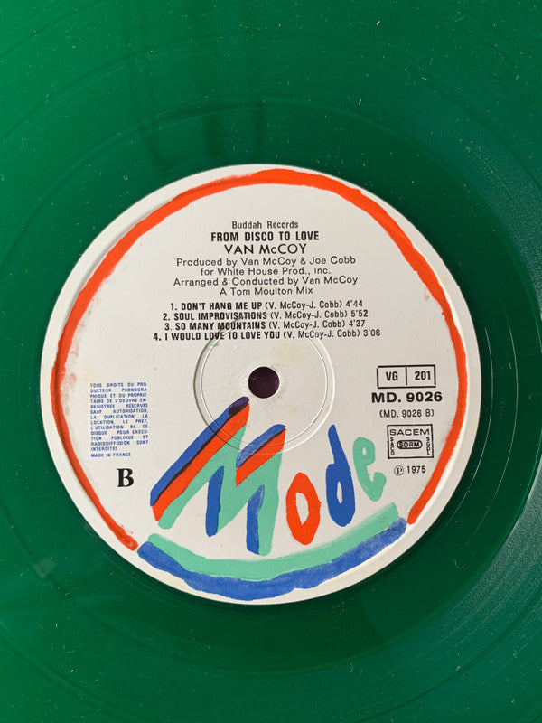 Van McCoy : From Disco To Love (LP, Album, Ltd, RE, Gre)