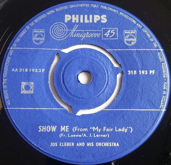 Jos Cleber And His Orchestra : Elisabethen Serenade  (7", Single, Mono)