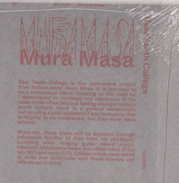 Mura Masa : R.Y.C (LP, Album, Red)