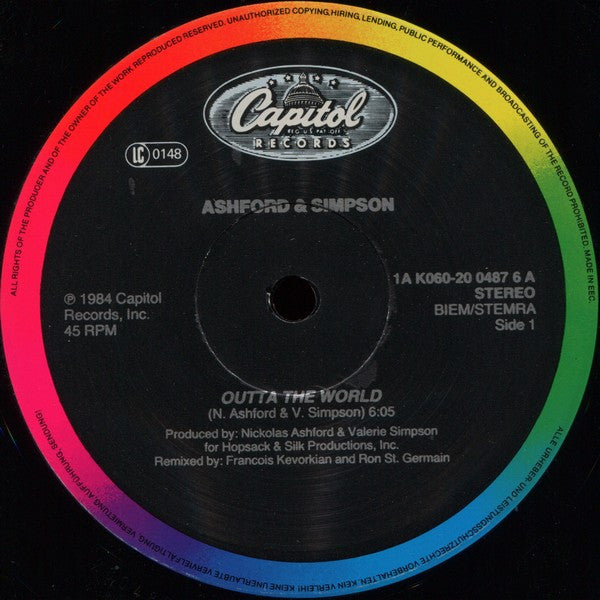 Ashford & Simpson : Outta The World (12")