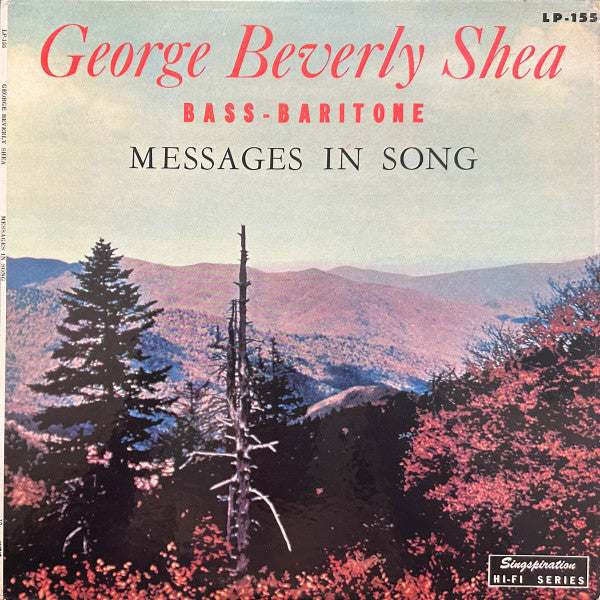 George Beverly Shea : Bass-Baritone (LP, Mono)