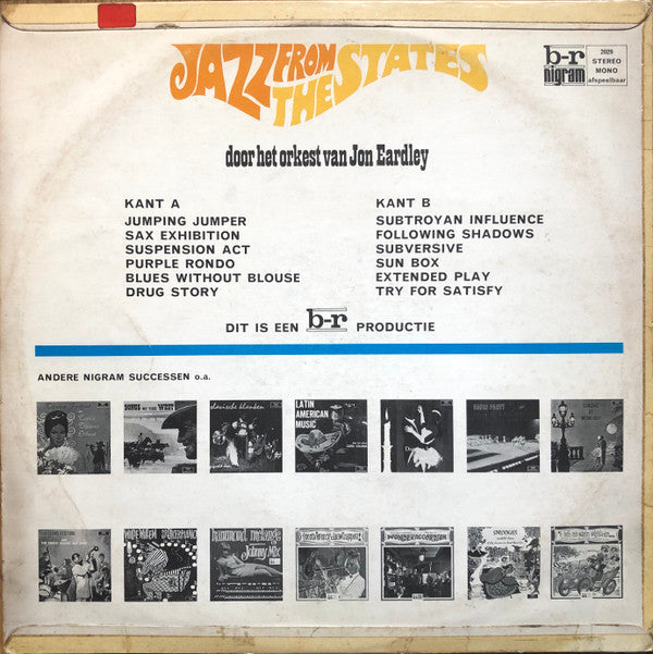 Jon Eardley : Jazz From The States (LP, Album)