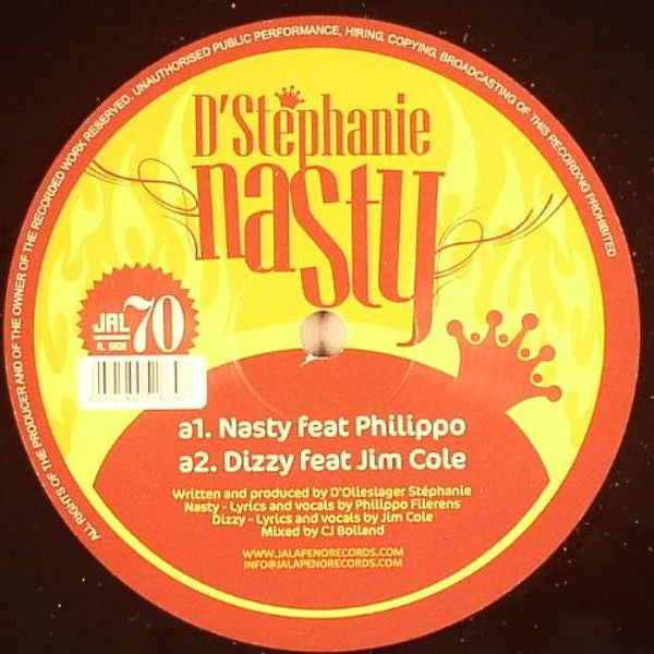 D'Stephanie : Nasty (12")