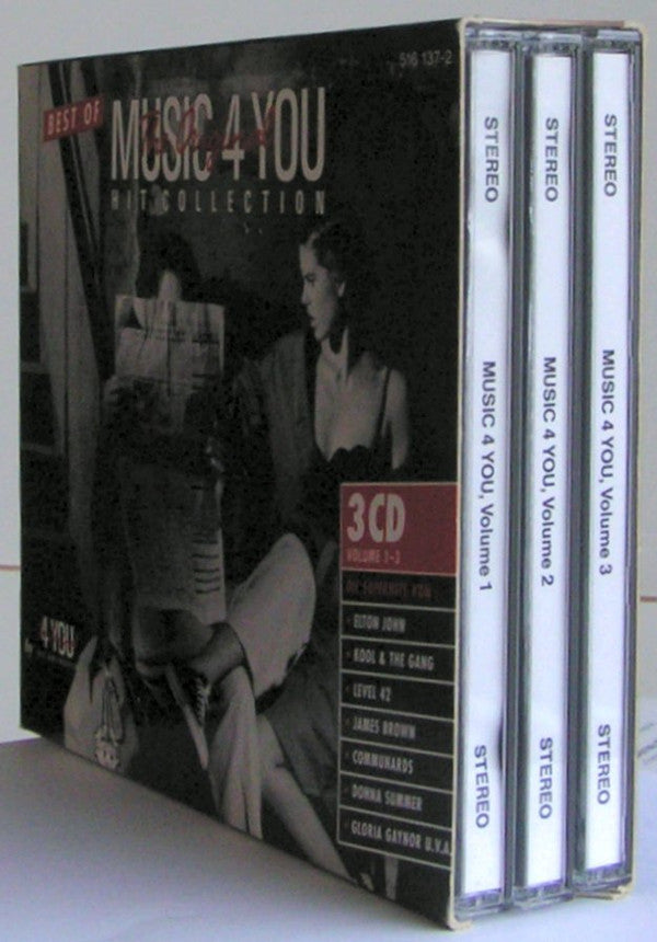 Various : The Original Music 4 You - Hit Collection Volume 1-3 (3xCD, Comp, Box)