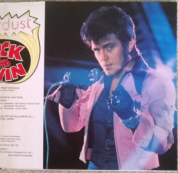 Alvin Stardust : Rock With Alvin (LP, Album, Gat)