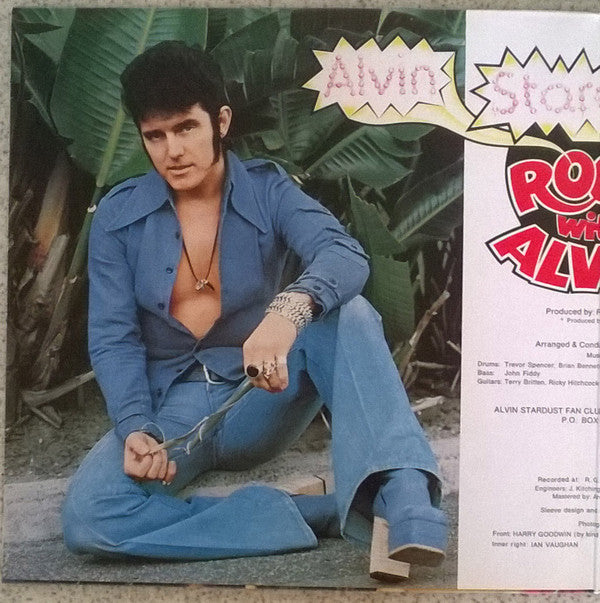 Alvin Stardust : Rock With Alvin (LP, Album, Gat)
