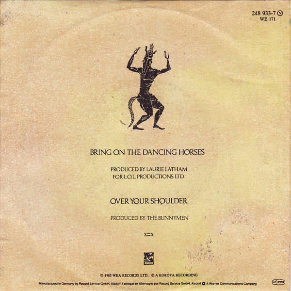 Echo & The Bunnymen : Bring On The Dancing Horses (7", Single)