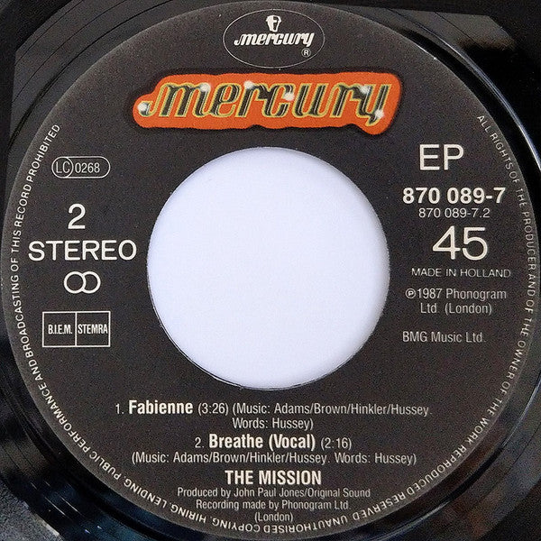The Mission : Tower Of Strength (7", EP, Pap)