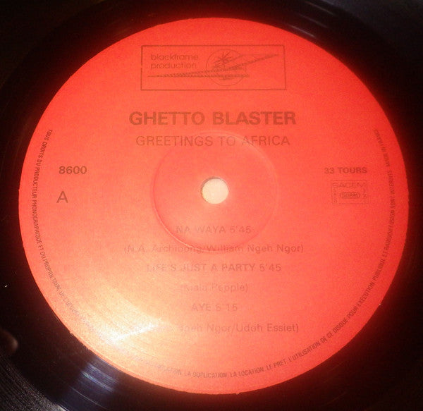 Ghetto Blaster (2) : People (LP, Album)