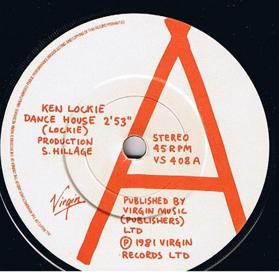 Ken Lockie : Dance House (7", Single)
