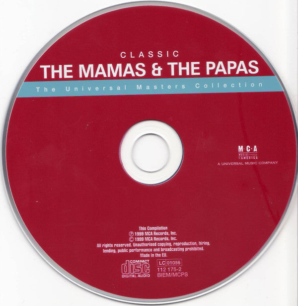 The Mamas & The Papas : Classic The Mamas & The Papas (CD, Comp, RE, RM)