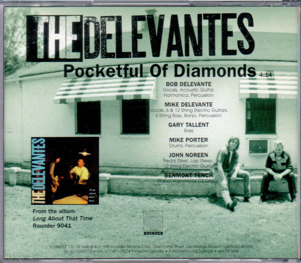 The Delevantes : Pocketful Of Diamonds (CD, Single, Promo)