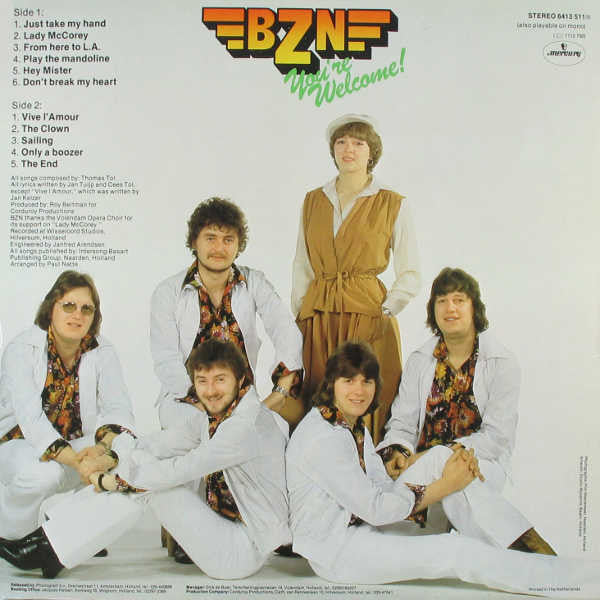 BZN : You're Welcome! (LP, Album)