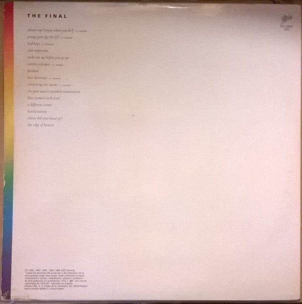 Wham! : The Final (2xLP, Comp)