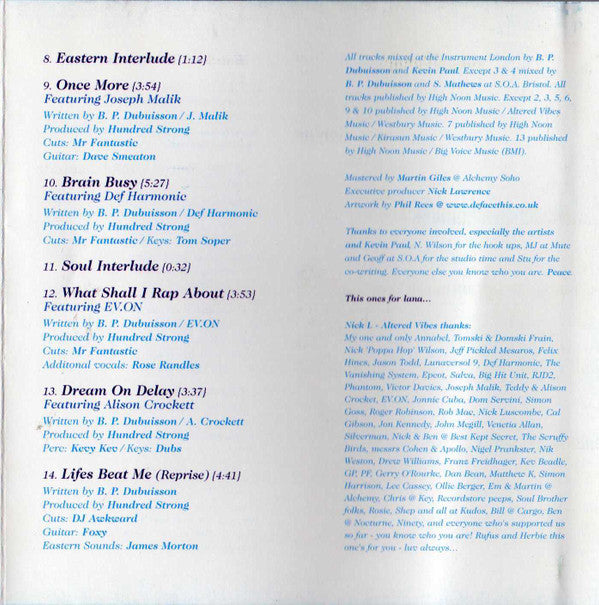 Hundred Strong : Basement Blues (CD, Album)