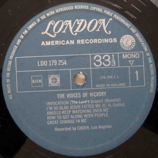 The Voices Of Victory : The Voices Of Victory (LP, Album, Mono, RE)
