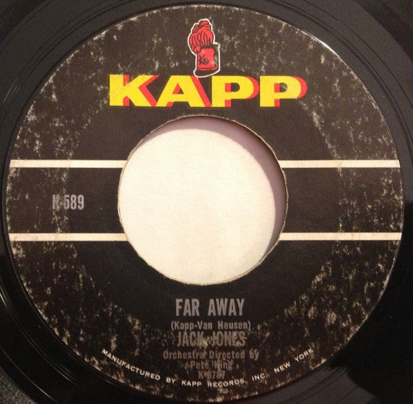 Jack Jones : The First Night Of The Full Moon / Far Away (7", Single, Styrene)