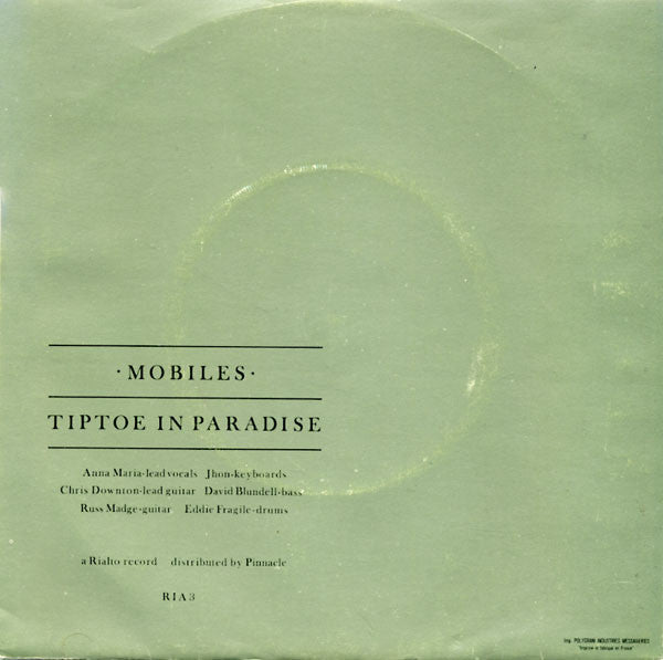 Mobiles : Drowning In Berlin (7", Single)