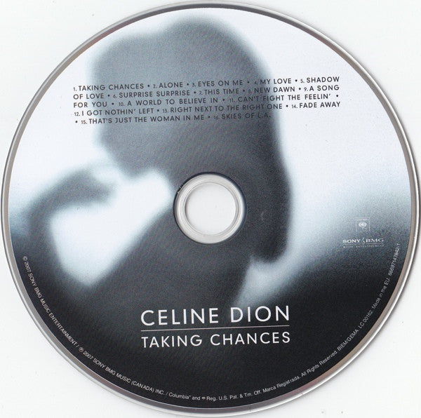 Céline Dion : Taking Chances (Dlx + CD, Album + DVD-V, PAL, Reg)