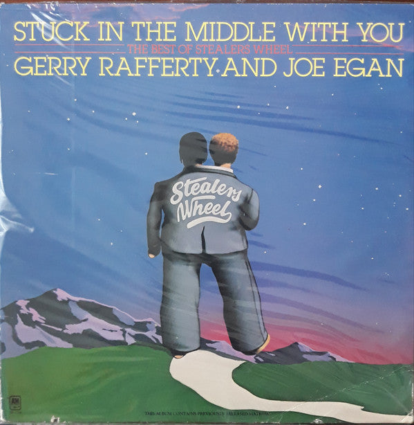 Gerry Rafferty And Joe Egan / Stealers Wheel : Stuck In The Middle With You (The Best Of Stealers Wheel) (LP, Comp, RP)