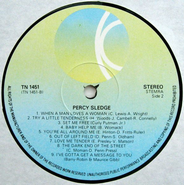 Percy Sledge : When A Man Loves... (LP, Comp)