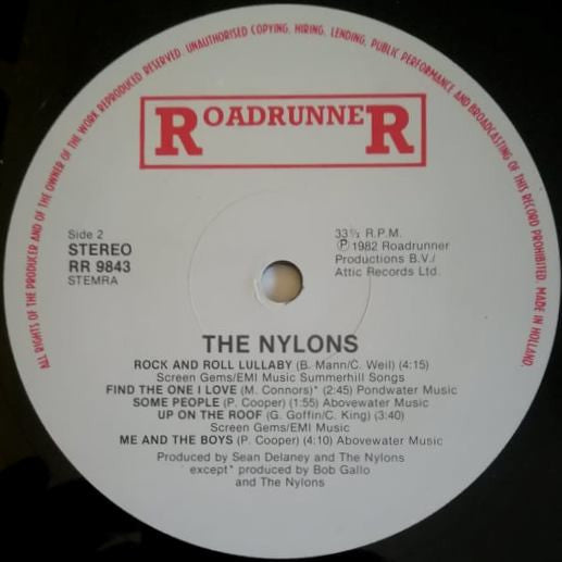 The Nylons : The Nylons (LP, Album)