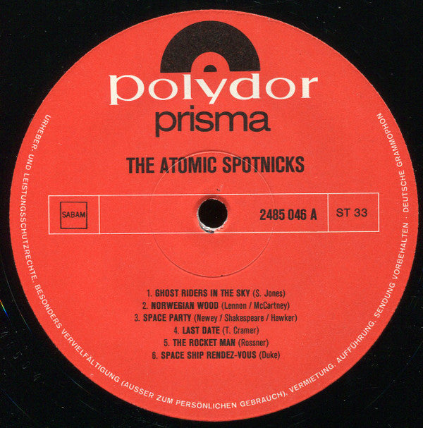 The Spotnicks : The Atomic Spotnicks (LP, Comp)