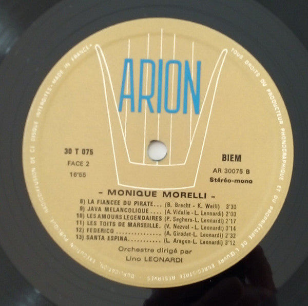 Monique Morelli, Lino Leonardi : Monique Morelli (LP, Album)