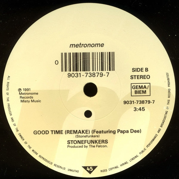 The Stonefunkers : Can U Follow? (7", Single)