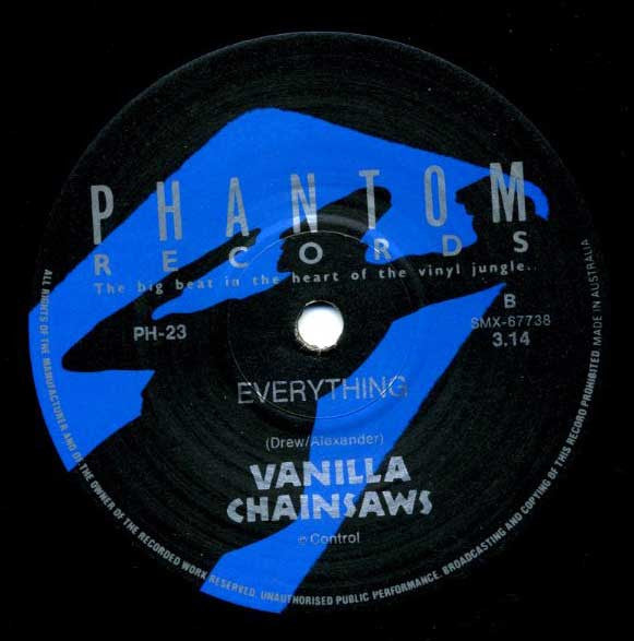 Vanilla Chainsaws : T.S. (Was It Really Me) (7", Single)