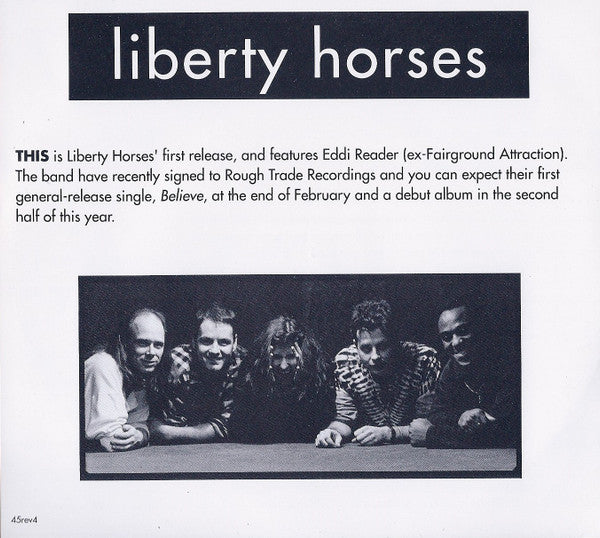 Liberty Horses : This Town (7", Single)