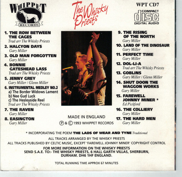 The Whisky Priests : Bloody Well Live! (CD, Album)
