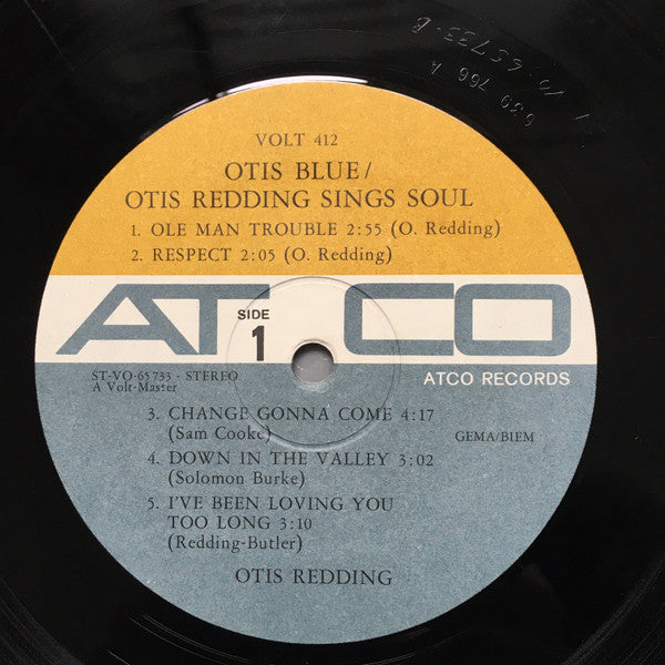 Otis Redding : Otis Blue / Otis Redding Sings Soul (LP, Album)