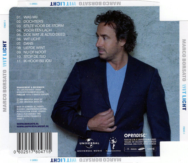 Marco Borsato : Wit Licht (CD, Album, Enh)