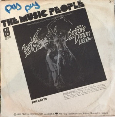 People's Choice : Party Is A Groovy Thing (7")