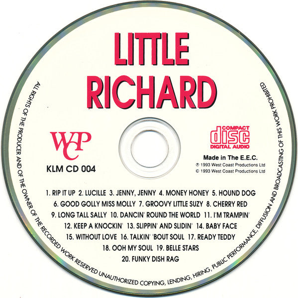 Little Richard : Pearls Of The Past (CD, Comp)