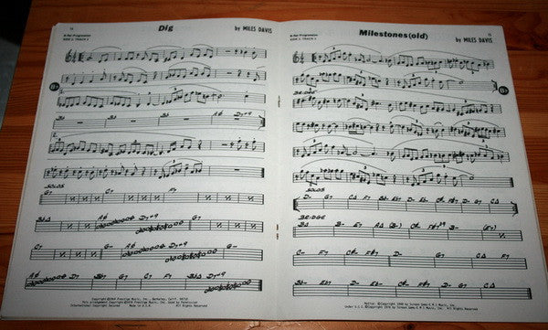 Jamey Aebersold : Miles Davis (Eight Classic Jazz Originals You Can Play) (LP)