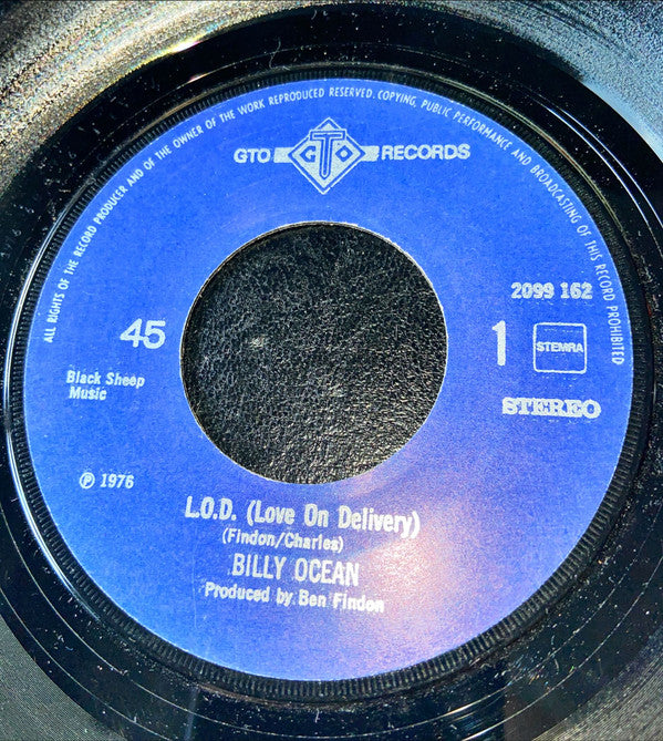 Billy Ocean : L.O.D. (Love On Delivery) (7")