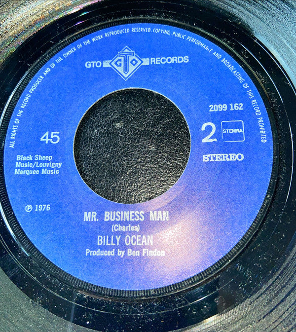 Billy Ocean : L.O.D. (Love On Delivery) (7")