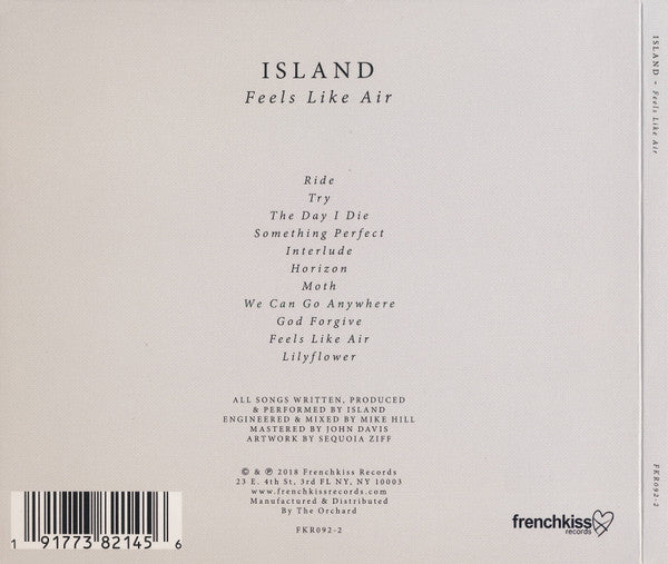Island (22) : Feels Like Air (CD, Album, Dig)