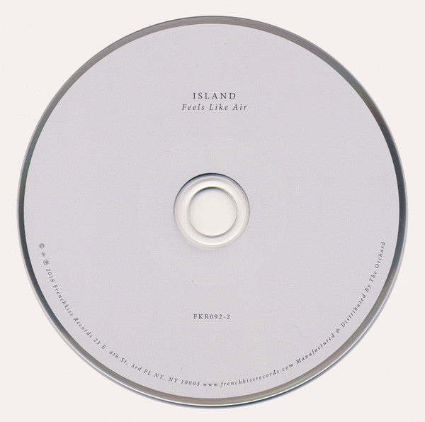 Island (22) : Feels Like Air (CD, Album, Dig)