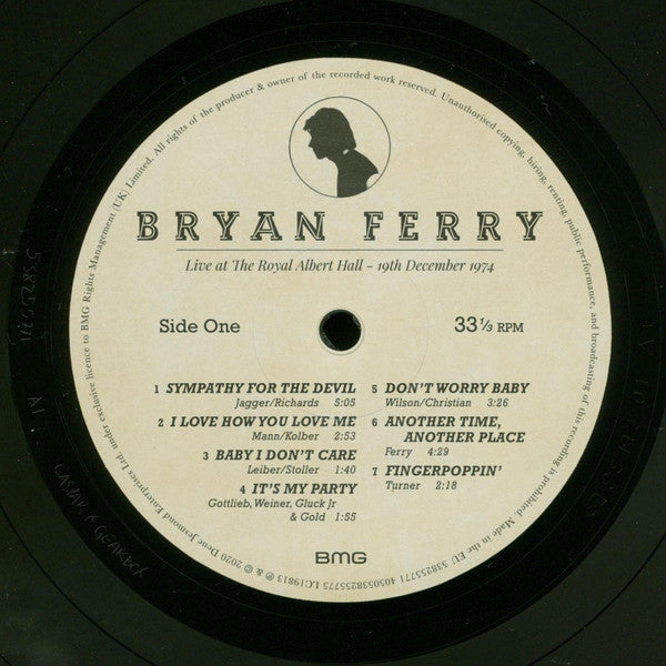 Bryan Ferry : Live At The Royal Albert Hall 1974 (LP, Album)