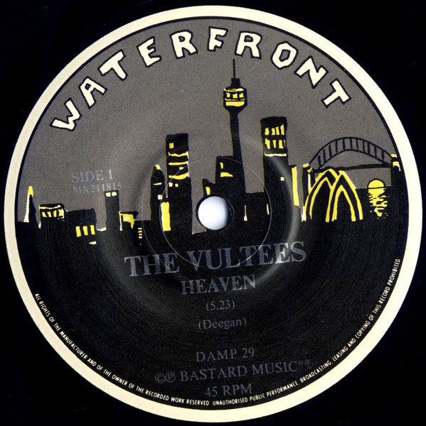 Vultees : Heaven / Breaks My Heart (7", Single)