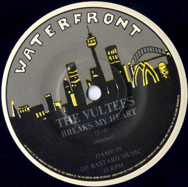 Vultees : Heaven / Breaks My Heart (7", Single)