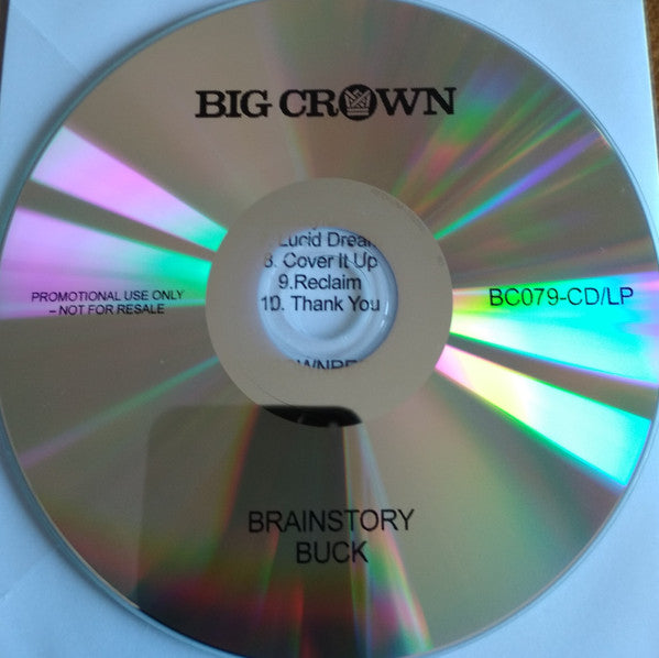 Brainstory : Buck (CDr, Album, Promo)