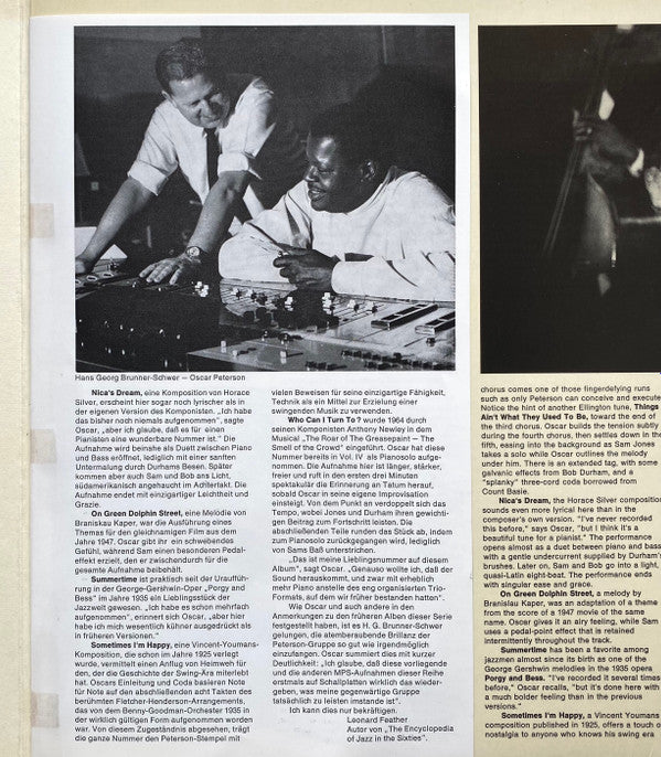 Oscar Peterson : Mellow Mood (LP, Album, RE, Gat)