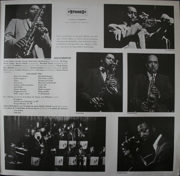 Count Basie And His Orchestra* : Disque D'Or (2xLP, Comp, RE, Gat)